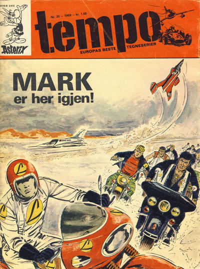 Cover for Tempo (Hjemmet / Egmont, 1966 series) #20/1969