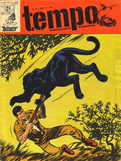 Cover for Tempo (Hjemmet / Egmont, 1966 series) #18/1969