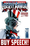 Cover for The CBLDF Presents Liberty Annual (Image, 2010 series) #2011 [Buy Speech! Cover]