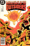Cover Thumbnail for Adventures of the Outsiders (1986 series) #39 [Newsstand]