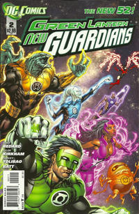 Cover Thumbnail for Green Lantern: New Guardians (DC, 2011 series) #2