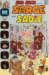 Cover Thumbnail for Sad Sack with Sarge and Sadie (Harvey, 1972 series) #2