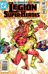 Cover for The Legion of Super-Heroes (DC, 1980 series) #286 [Newsstand]
