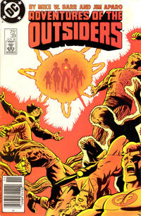 Cover Thumbnail for Adventures of the Outsiders (DC, 1986 series) #39 [Newsstand]