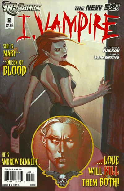 Cover for I, Vampire (DC, 2011 series) #2