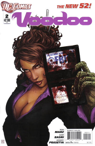 Cover for Voodoo (DC, 2011 series) #2