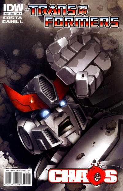 Cover for The Transformers (IDW, 2009 series) #25 [Cover A]