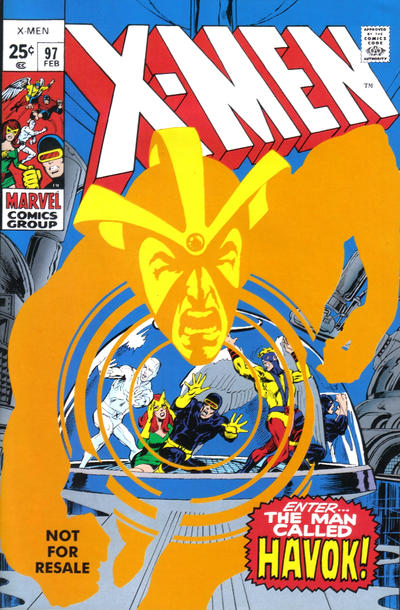 Cover for X-Men No. 97 [Marvel Legends Reprint] (Marvel, 2005 series) 