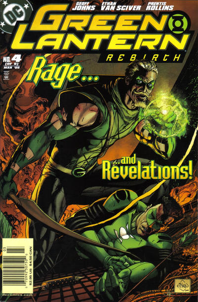 Cover for Green Lantern: Rebirth (DC, 2004 series) #4 [Newsstand]