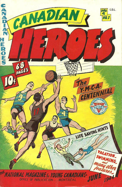 Cover for Canadian Heroes (Educational Projects, 1942 series) #v4#1