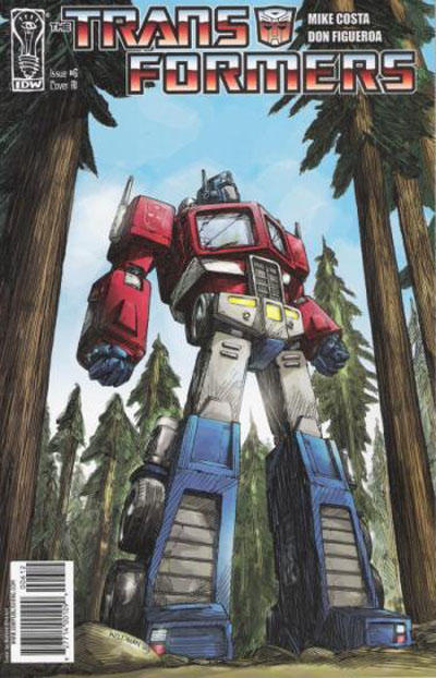 Cover for The Transformers (IDW, 2009 series) #6 [Cover RI]