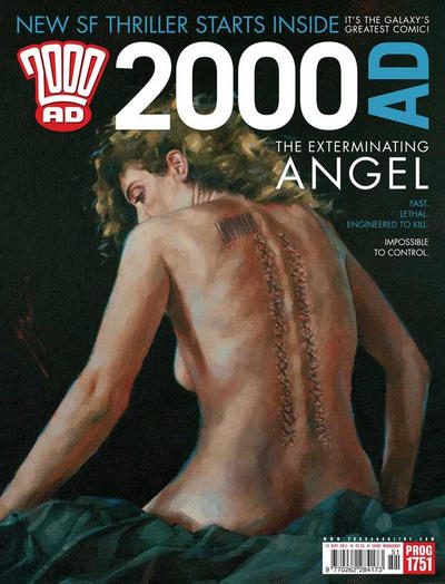Cover for 2000 AD (Rebellion, 2001 series) #1751