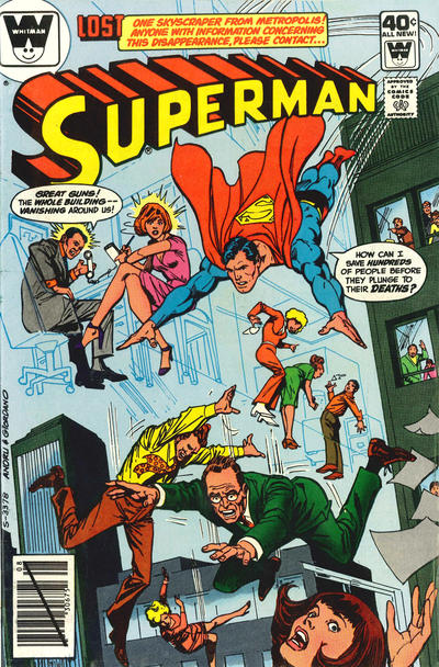 Cover for Superman (DC, 1939 series) #350 [Whitman]