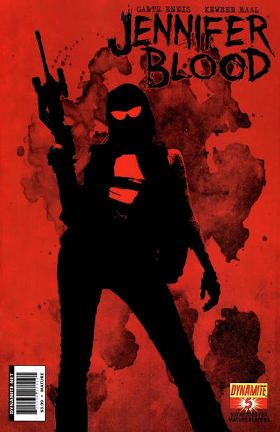 Cover for Jennifer Blood (Dynamite Entertainment, 2011 series) #5 [Cover A Tim Bradstreet]