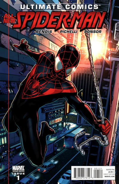 Cover for Ultimate Comics Spider-Man (Marvel, 2011 series) #1 [Sara Pichelli Variant Cover]