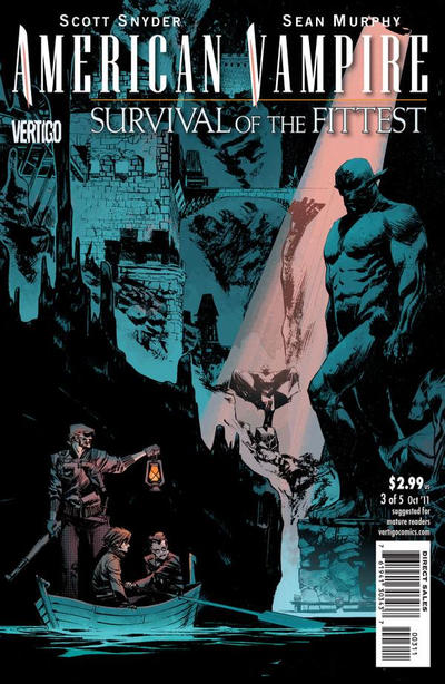 Cover for American Vampire: Survival of the Fittest (DC, 2011 series) #3