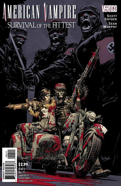 Cover for American Vampire: Survival of the Fittest (DC, 2011 series) #4