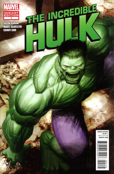 Cover for Incredible Hulk (Marvel, 2011 series) #1 [Whilce Portacio Variant]