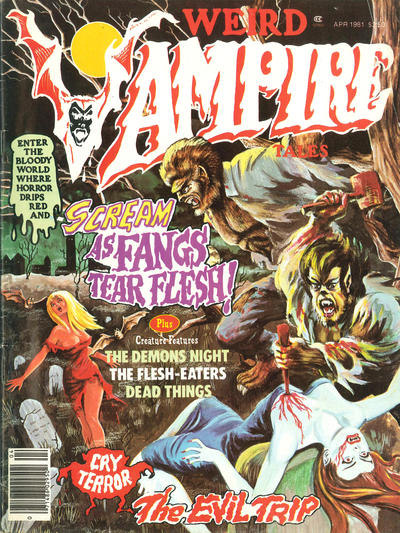 Cover for Weird Vampire Tales (Eerie Publications, 1979 series) #v5#2