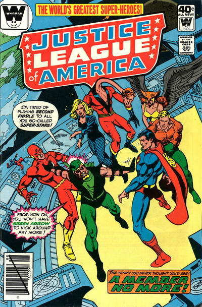 Cover for Justice League of America (DC, 1960 series) #181 [Whitman]