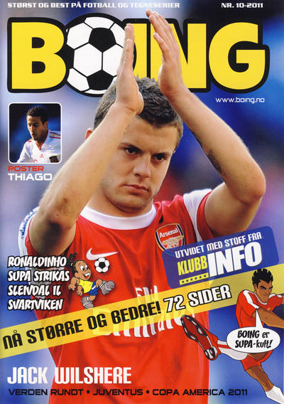 Cover for Boing (Serieforlaget / Se-Bladene / Stabenfeldt, 1984 series) #10/2011