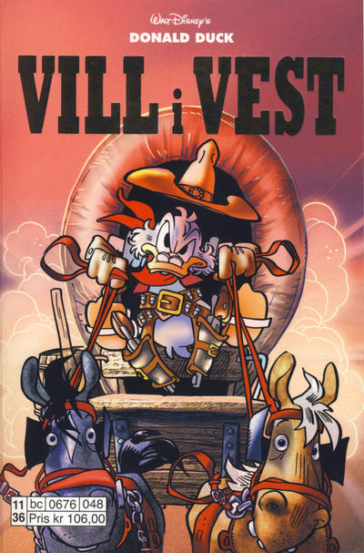 Cover for Donald Duck Tema pocket; Walt Disney's Tema pocket (Hjemmet / Egmont, 1997 series) #[44] - Vill i vest