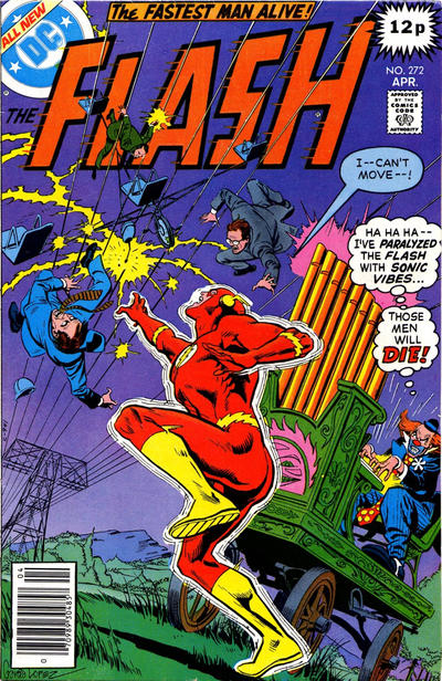 Cover for The Flash (DC, 1959 series) #272 [British]