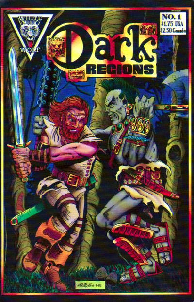 Cover for Dark Regions (White Wolf Publishing Co., 1987 series) #1