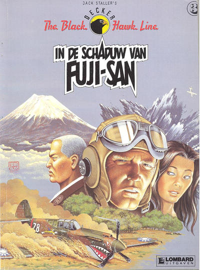 Cover for The Black Hawk Line (Le Lombard, 1990 series) #3 - In de schaduw van Fuji-san