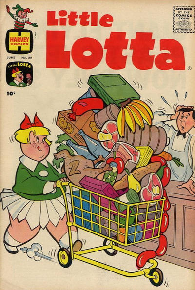 Cover for Little Lotta (Harvey, 1955 series) #28