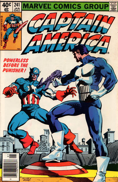 Cover for Captain America (Marvel, 1968 series) #241 [Newsstand]