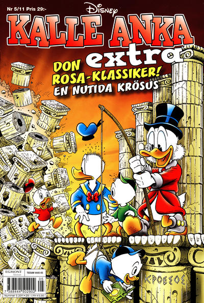 Cover for Kalle Anka Extra (Egmont, 2010 series) #5/2011