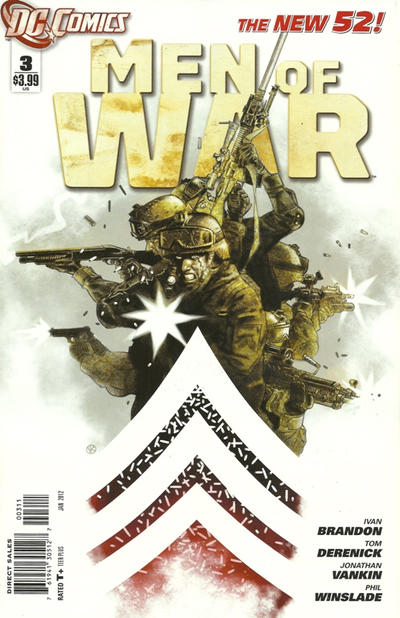 Cover for Men of War (DC, 2011 series) #3