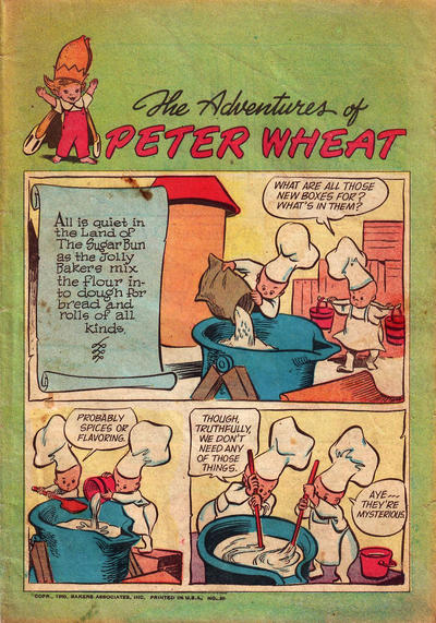 Cover for The Adventures of Peter Wheat (Peter Wheat Bread and Bakers Associates, 1948 series) #30