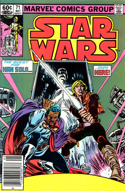 Cover for Star Wars (Marvel, 1977 series) #71 [Newsstand]