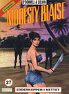 Cover for Modesty Blaise (Hjemmet / Egmont, 1998 series) #27 - Edderkoppen i nettet [Reutsendelse bc 512 12]