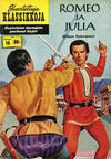 Cover for Kuvitettuja Klassikkoja (Kuvajulkaisut, 1956 series) #10 - Romeo ja Julia
