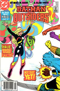 Cover Thumbnail for Batman and the Outsiders (DC, 1983 series) #23 [Newsstand]