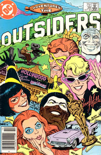 Cover Thumbnail for Adventures of the Outsiders (DC, 1986 series) #38 [Newsstand]