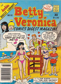 Cover Thumbnail for Betty and Veronica Comics Digest Magazine (Archie, 1983 series) #32 [$1.35]