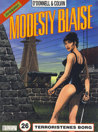 Cover Thumbnail for Modesty Blaise (Hjemmet / Egmont, 1998 series) #26 - Terroristenes borg [Reutsendelse bc 512 11]