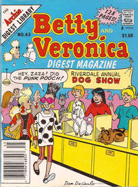 Cover for Betty and Veronica Comics Digest Magazine (Archie, 1983 series) #45