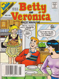 Cover Thumbnail for Betty and Veronica Comics Digest Magazine (Archie, 1983 series) #125