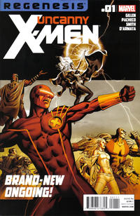 Cover Thumbnail for Uncanny X-Men (Marvel, 2012 series) #1 [Carlos Pacheco Cover]