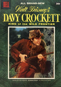 Cover Thumbnail for Walt Disney's Davy Crockett King of the Wild Frontier (Dell, 1955 series) #1 [Canadian]