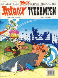 Cover for Asterix (Hjemmet / Egmont, 1969 series) #4 - Tvekampen [10. opplag]
