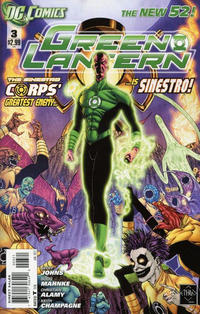 Cover Thumbnail for Green Lantern (DC, 2011 series) #3 [Ethan Van Sciver Cover]