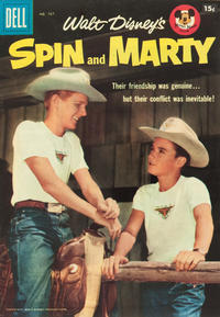 Cover for Four Color (Dell, 1942 series) #767 - Walt Disney's Spin and Marty [Price variant]