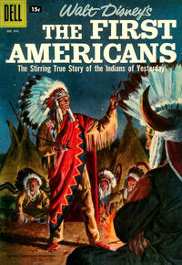 Cover Thumbnail for Four Color (Dell, 1942 series) #843 - Walt Disney's The First Americans [Price variant]
