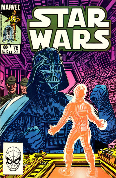 Cover for Star Wars (Marvel, 1977 series) #76 [Direct]